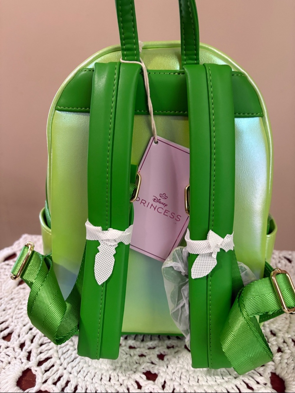 Disney Loungefly Tiana Princess Cake Bag/Backpack - Picture 3 of 4
